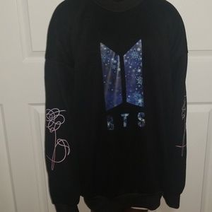 Bangtan Boys Black Women Pullover